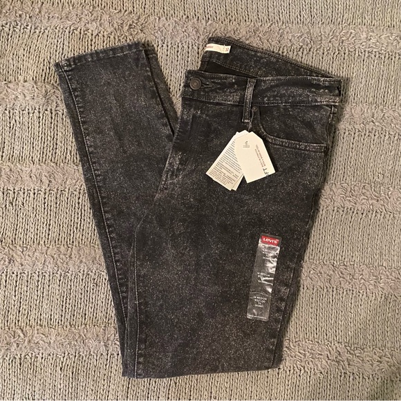 NWT Levi’s 711 Skinny - Black - W34 L30 - Picture 2 of 4
